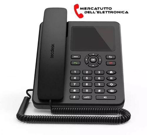 Telefono fisso tecdesk model - telefono, 4