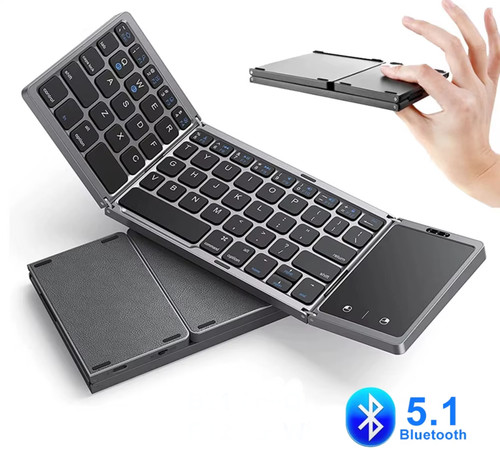 Tastiera pieghevole wireless - pieghevole,